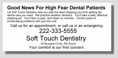 Dentistry1 Better Dentistry Ad